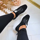 STEVE MADDEN MATCH-E SNEAKER 4643 - **BLACK**