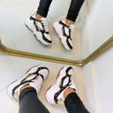 GUESS LOGO CHAIN SNEAKER FLPHARFAL12