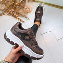 GUESS CHOCO SNEAKERS FLFBRTPEL12