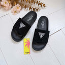 *LAATSTE MAAT 39/40* GUESS BEACH SPARK SLIPPER E6GZ16BB00F - JBLK