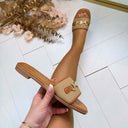 ZOE SLIPPER WS109 - CAMEL