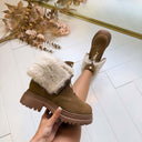 STEVE MADDEN RIPSTORM BOOT 5845 - CHESTNUT SUEDE