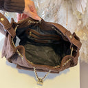 STEVE MADDEN BMICKI BAG 2706 - CHOCOLATE/GOLD