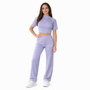 PANTALON EN MAILLE RD SIGNATURE BIBI - ROSE