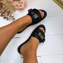 GUESS LOGO PANTOLETTE FLGEL3ELE19 - BLACK
