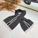 GUESS SEVYN 4G LOGO SCARF W4BZ22Z3JD2 - FJGC BLACK