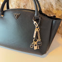 GUESS GILDA SATCHEL BAG ZG974706 - BLACK