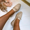 SCHLEIFCHEN-SLIPPER 68-421 - BEIGE