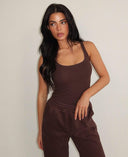 UNIQUE THE LABEL GILL BODYSUIT CACAO