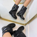 LOCKY BOOT CS035 - BLACK