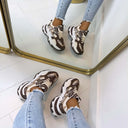 CHUNKY SNEAKER A88-229 - BRAUN