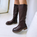 *SOLDES* BOTTES KIMMIE KA25-32 - COFFEE