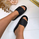 GUESS LOGO BEACH SLIPPER E6GZ17BB00F - JBLK BLACK