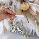 SHINY EARRING S127 - GOLD