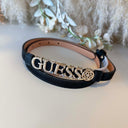 GUESS LOGO SMALL BELT BW9364P6315 - BLACK