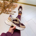 DETAIL SNEAKER 9262 - BORDEAUX