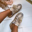 STEVE MADDEN MOCASSIN SNEAKER SUR MESURE 5474 - DAIM LÉOPARD