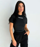 UNIQUE THE LABEL ROBYN SHORTSLEEVE DEEP BLACK