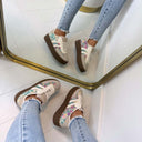 COLOUR SNEAKER  LT33-70 - WHITE