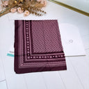 LIU JO LOGO FOULARD 2F6060-T2745 - RED AUBERGINE