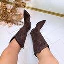 VEGAS SUEDINE STIEFEL DES8076 - KHAKI/SUE