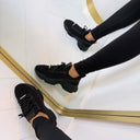 STEVE MADDEN SNEAKER MAC-E 0019 - BLACK/BLACK