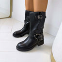 GESPY BOOT DES661 - SCHWARZ/PU