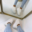 *SALE* SPARK LACE SNEAKER PC309 - WHITE