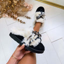STRIKJES PANTOFFEL LT33-96 - BLACK