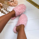FLUFFY PANTOFFEL 5833-21 - SKIN PINK