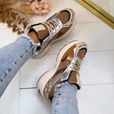 SHAUNA SNEAKER 8-502 - BRONZE