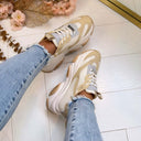 STEVE MADDEN POSSESSION-E SNEAKER 4652 - TAUPE/GRAUES WILDLEDER