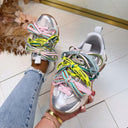 STEVE MADDEN PRYCE-SML SNEAKER 5438 - SIL MULTI