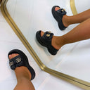 PLATEAU BIBI SLIPPER 5223 - BLACK