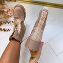 AMALIA BOOT A-1015V - BEIGE
