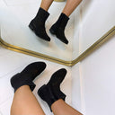 GEFLOCHTENER STIEFEL XJ-1000 - SCHWARZ