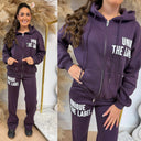 UNIQUE THE LABEL JOLEEN VEST DEEP BERRY