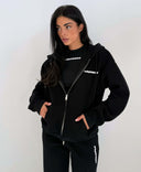 UNIQUE THE LABEL IMANI WESTE TIEFSCHWARZ