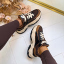 BUFFALO JUMP ONE SNEAKER 18370 - LEO/BLACK