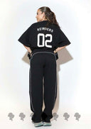 REINDERS LYMEE JOGGER PANTS W3828 - TRUEBLACK