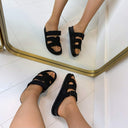 *SALE* HESTER SLIPPER LS303 - BLACK