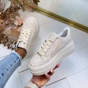 SPARK LACE SNEAKER PC309 - BEIGE