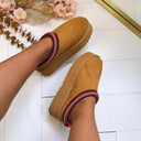 REAL LEATHER PANTOFFEL 2522 - CAMEL
