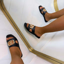 KARINA SLIPPER G509 - SCHWARZ
