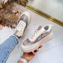 *ACTIE* SUMMER SNEAKER 8-212 - BEIGE