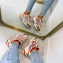 SUMMER SNEAKER 8-525 - ORANGE