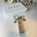 GUESS BLOCK KEYRING RW7554P6201