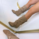 VEGAS SUEDINE STIEFEL DES8076 - KHAKI/SUE