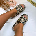 TIERHAUSSCHUH 5013-21 - LEOPARD/BEIGE