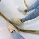 SPARK LACE SNEAKER PC309 - BEIGE